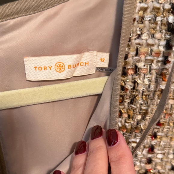 Tory Burch Multicolor Tweed Dress - Picture 2 of 8